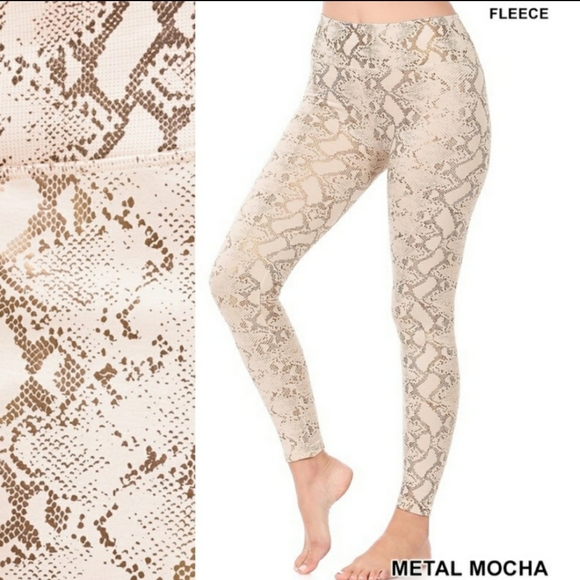 Snake print leggings - Picture 1 of 1